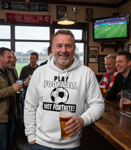 Play Football Not Fortnite! | Funny Football Hoodie