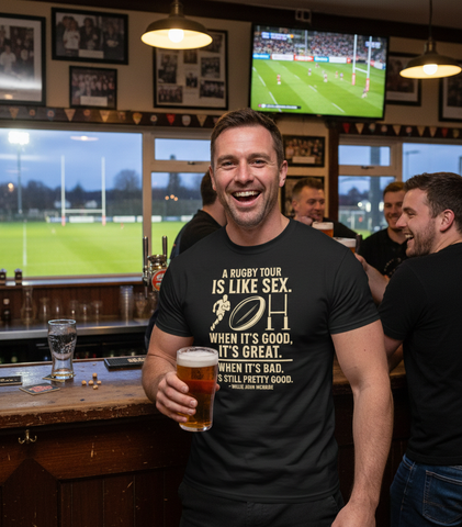 A Rugby Tour Is Like Sex. When It’s Good, It’s Great | Funny Rugby T-shirt