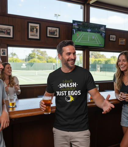I Don't Smash Rackets Just Egos! | Funny Tennis T-shirt