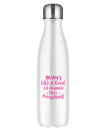 Mums Like A Good All-rounder, Does Everything!  500ml Stainless Steel Water Bottles, Hot And Cold Drinks, Perfect For Boys And Girls To Keep Hydrated