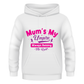 Mum’s My Umpire, Always Raising Me Right.  Funny Cricket Hoodie, Premium Fabric, Multiple Junior Sizes, Perfect for Boys and Girls