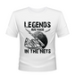 Legends Are Made In The Nets – Funny Cricket T-shirt. Funny Cricket T-shirt, Premium Fabric, Multiple Adult Sizes