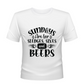Sundays Are for Sledges, Sixes, and Beers T-Shirt. Funny Cricket T-Shirt, Premium Fabric, Multiple Adult Sizes
