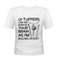 Oi Tuffers, Can We Borrow Your Brain? Funny Cricket T-shirt, Premium Fabric, Multiple Adult Sizes