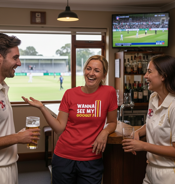 Wanna See My Googly? | Funny Cricket T-Shirt