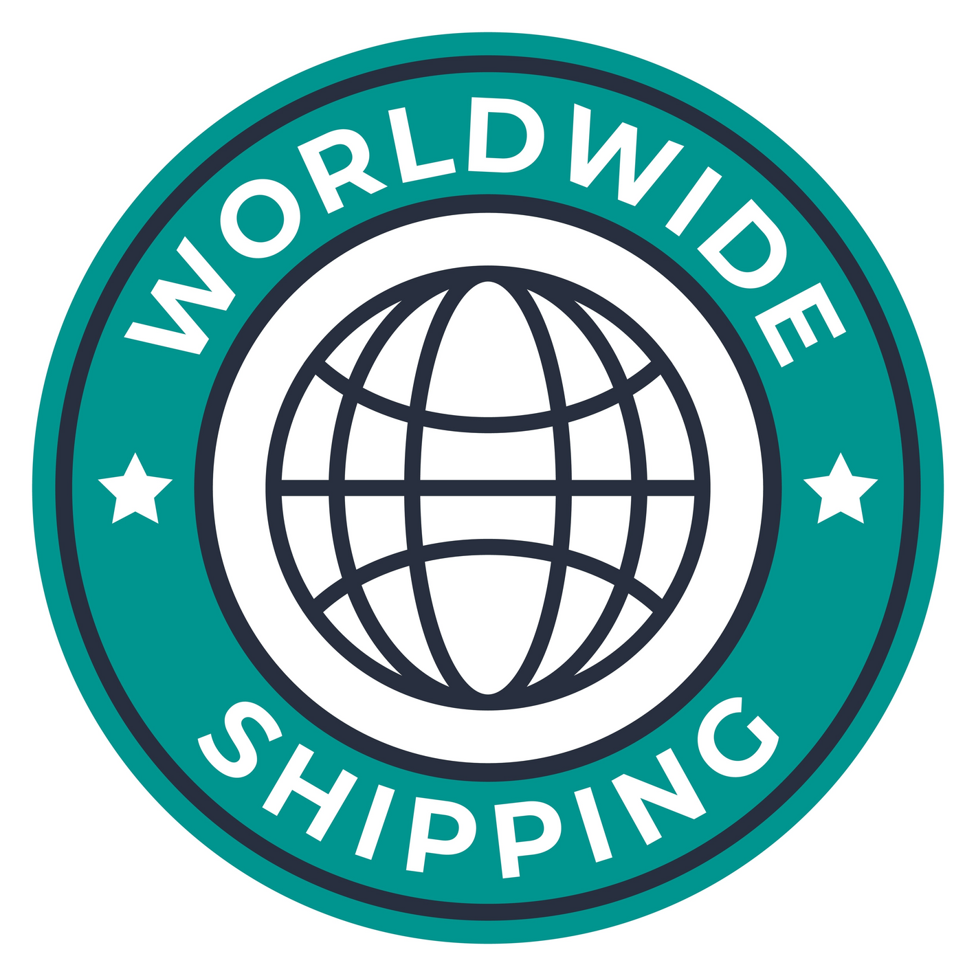 An icon used on our Cows Corner website showing that we delivery worldwide
