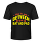 Mind The Gap Between Your Bat And Pads. Funny Cricket T-Shirt, Premium Fabric, Multiple Adult Sizes