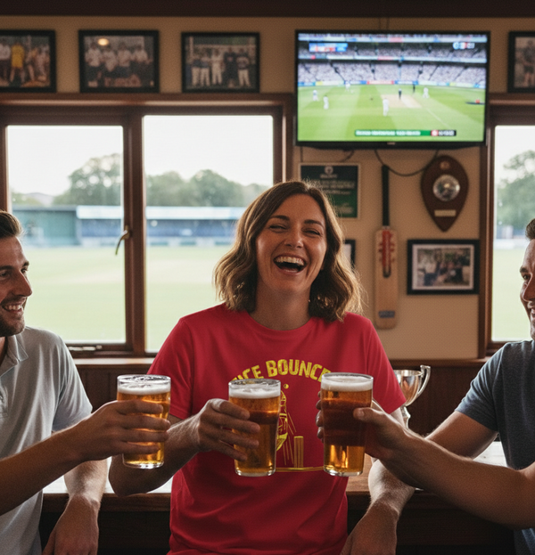 Nice Bouncers | Funny Cricket T-Shirt