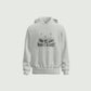A short video showing a rotating white hoodie with the funny cricket saying on the front that reads 'Warnie’s Wizardry'